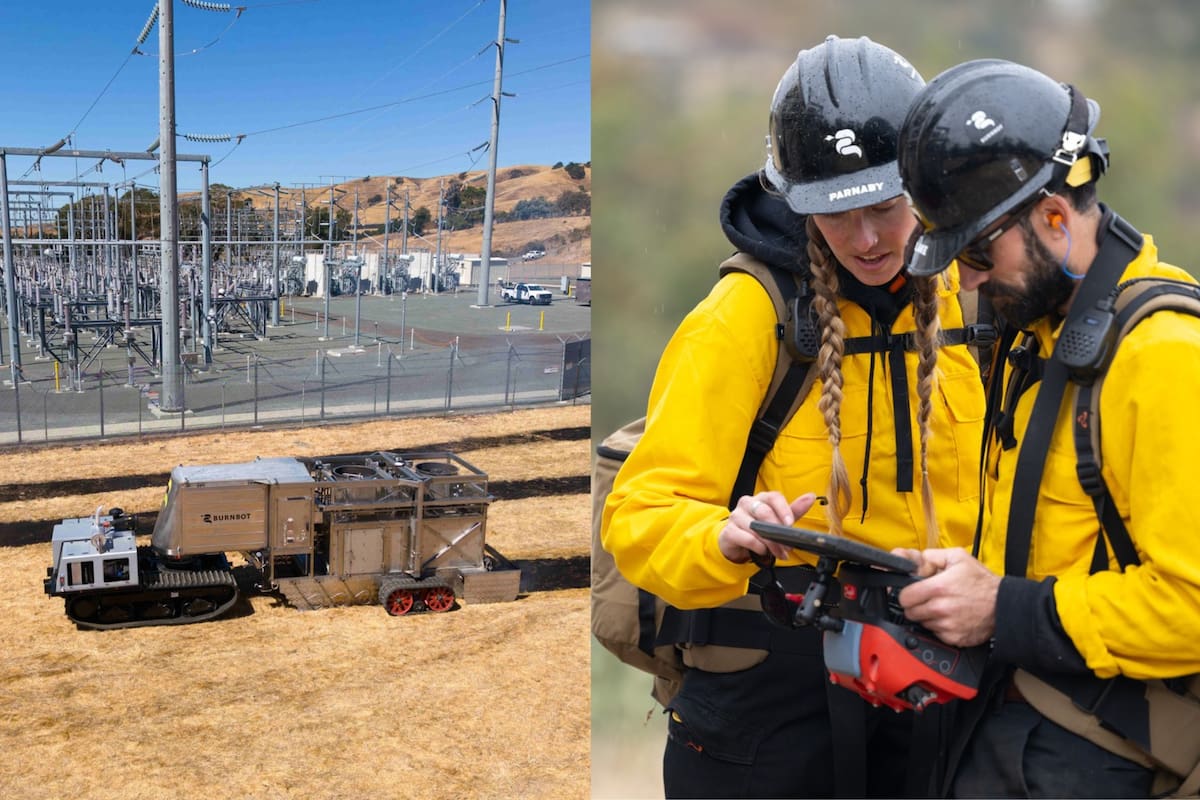 El vehículo funciona con propano y ventiladores que encienden un fuego controlado