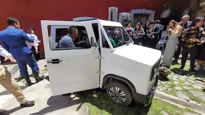 El vehículo TT1 tiene capacidad para cinco pasajeros