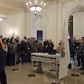 La despedida a Norberto Galasso en la Legislatura porteña