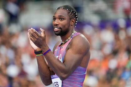 El velocista estadounidense Noah Lyles es otra de las grandes figuras del Mundial de Atletismo
