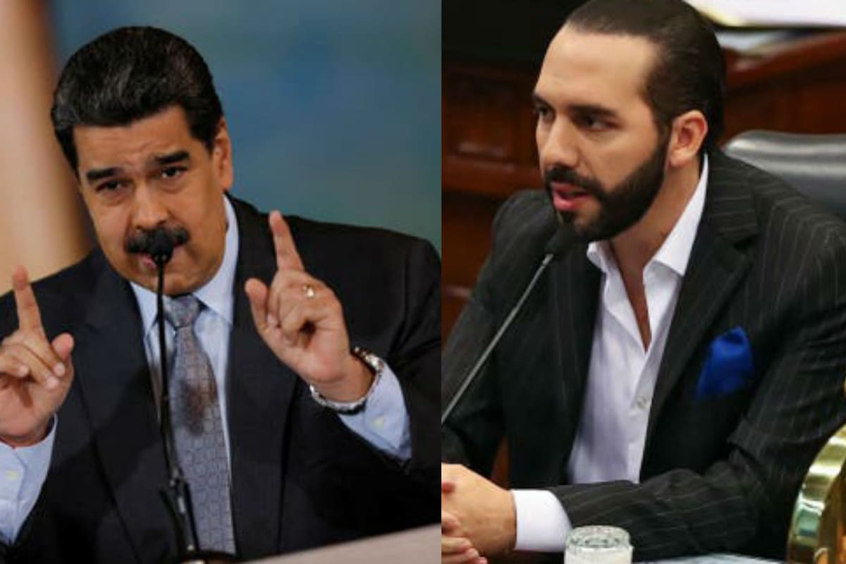 El venezolano Nicolás Maduro y el salvadoreño Mayib Bukele decidieron la acción de manera recíproca