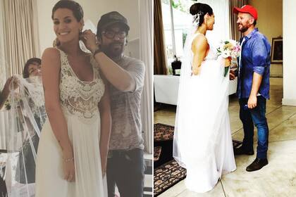 El vestido de la novia...