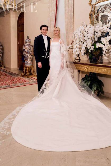 El vestido de novia de Nicole Peltz