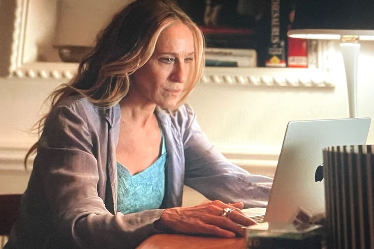 El vestido diseñado por Florencia Peña elegido por la estilista de "And Just Like That"