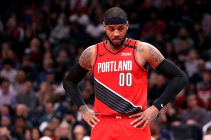 El veterano Carmelo Anthony, de Portland Trail Blazers, no está convencido de que sea una buena idea aislar a 22 planteles en Disney para definir la NBA durante tres meses.