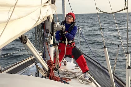 El viaje a bordo del velero Fanky duró seis meses