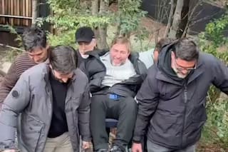El viaje de Emiliano Pinsón con amigos a Bariloche: su lucha, las ganas de vivir y 40 años de amistad