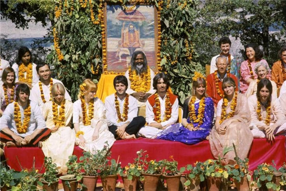 El viaje de los Beatles a la India en febrero de 1968