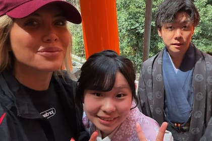 El viaje de Wanda Nara a Japón que la llevó a depurar su alma en un bosque de bambú