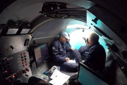 El viaje en el interior de los submarinos OceanGate
