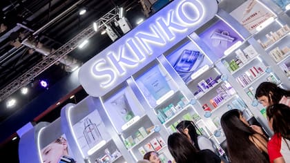 El vibrante stand de Skinko revolucionó las redes.