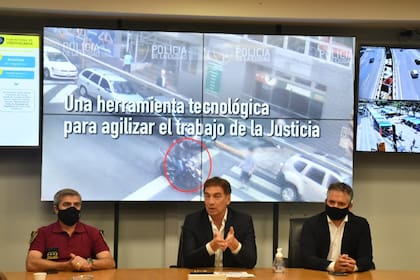 El vicejefe del gobierno porteño, Diego Santilli, presentó el sistema que será usado por fiscales y jueces para acceder a las imágenes de cámaras de seguridad