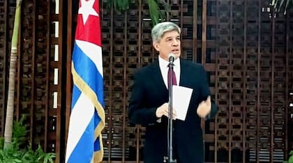 El viceministro de Relaciones Exteriores, Carlos Fernández de Cossío Domínguez presidió la delegación cubana