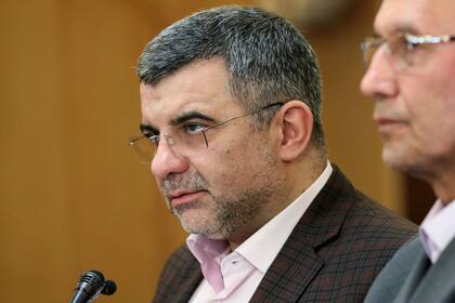 El viceministro de Salud iraní, Iraj Harirchi