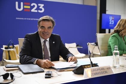 El vicepresidente de la Comisión Europea, Margaritis Schinas