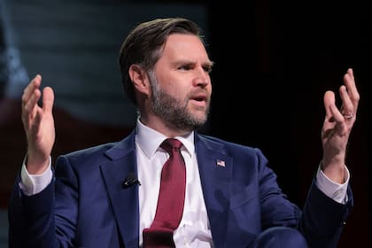 El vicepresidente estadounidense JD Vance en una conferencia de Turning Point USA en Athens, Georgia, el 14 de abril del 2026. (Chip Somodevilla/Pool via AP)