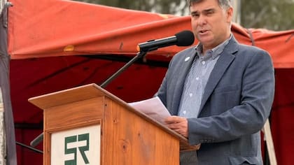 El vicepresidente primero de CRA, José Colombatto