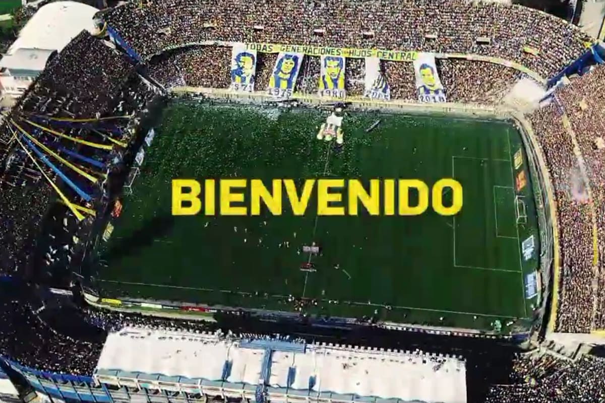El video con el que Rosario Central le dio la bienvenida a Tevez