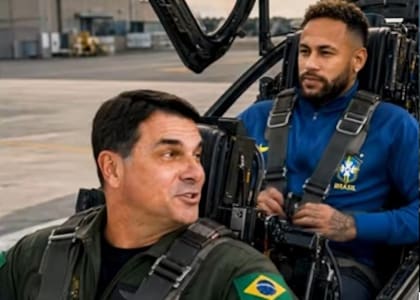 El video con IA que publicó Flavio Bolsonaro