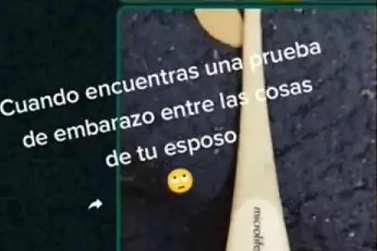 El video con la reacción de la mujer al confundir un termómetro con un test de embarazo superó las 23 millones de reproducciones