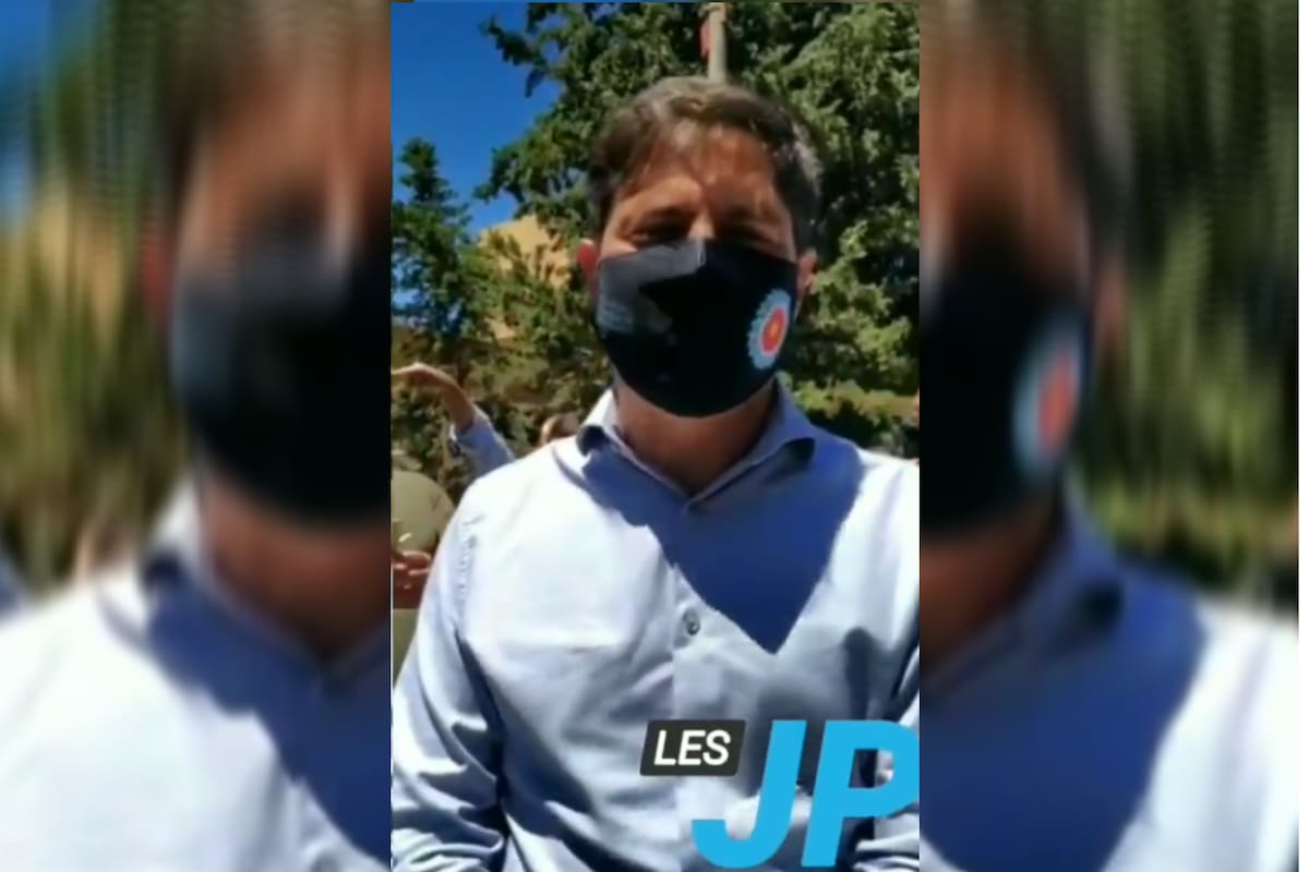El video de Axel Kicillof fue publicado por la agrupación "Les JP Bahía Blanca"