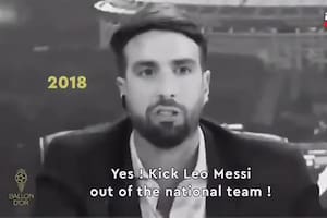 El video de Flavio Azzaro que apareció en la ceremonia del Balón de Oro