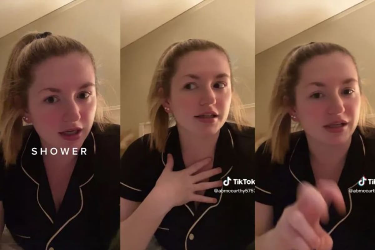 El video de la joven generó mucho debate en la red social. Fuente: TikTok