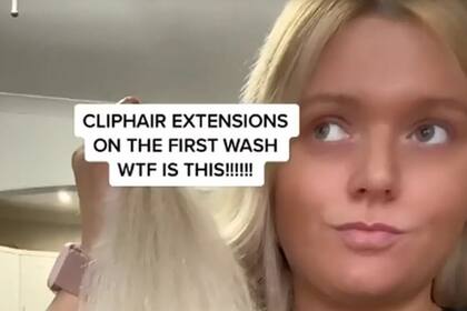 El video de la joven se volvió viral. Fuente: TikTok