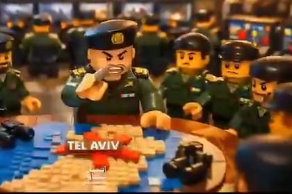El video de Lego sobre la guerra en Medio Oriente que difundió Irán