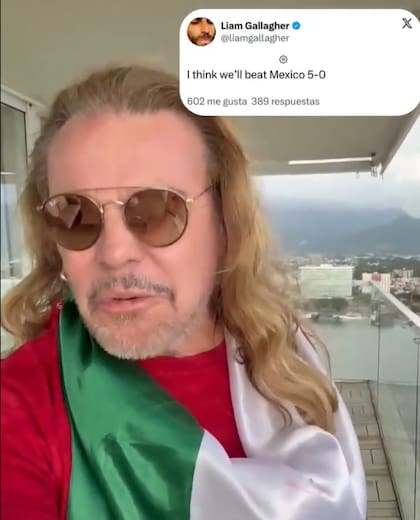 El video de Olvera se viralizó en las redes sociales (Foto: @manaoficial)