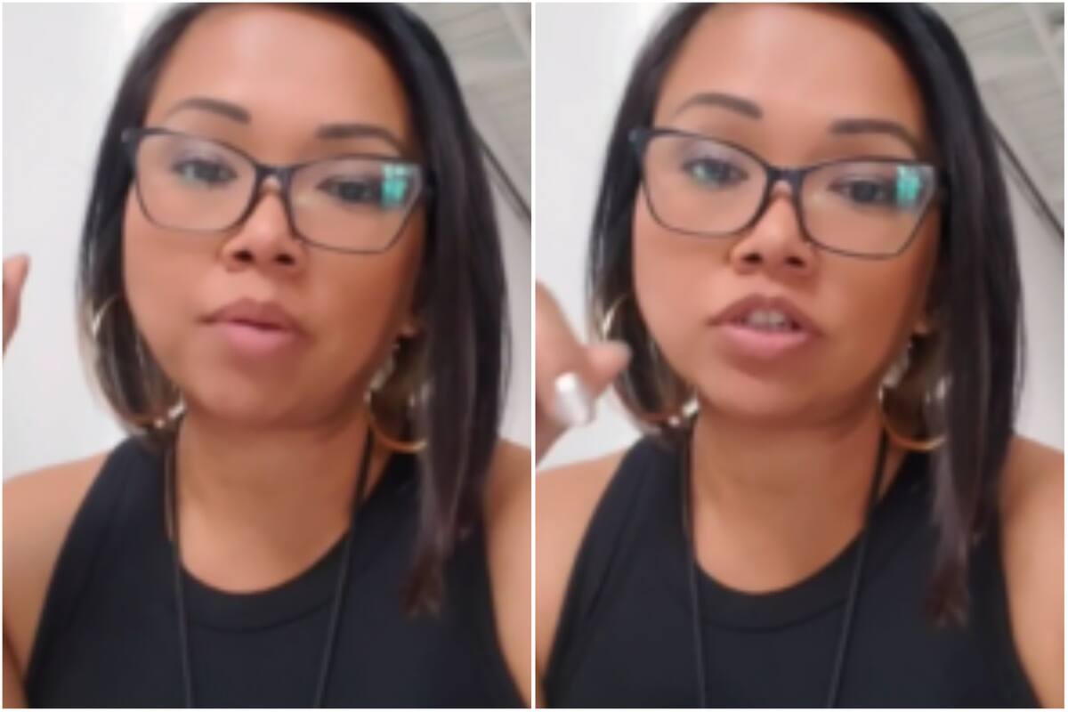 El video de una especialista en Recursos Humanos que generó debate en TikTok (Foto: Captura de video)