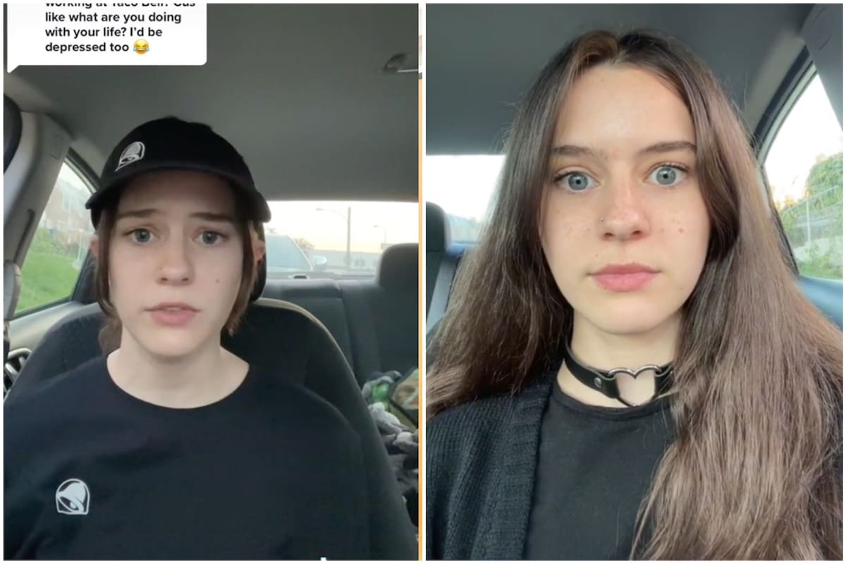 El video de una joven se hizo viral por lo contundente de su respuesta a un usuario que la cuestionó por su trabajo