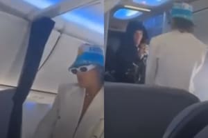 El video del altercado en el avión que desató la polémica y la intervención del FBI