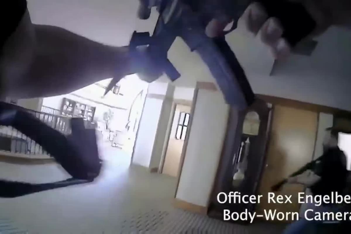 El video del instante en el que los agentes se enfrentan a la autora de un tiroteo en The Covenant School