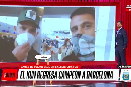 El video del Kun Agüero para Sebastián Vignolo