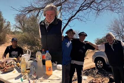 El video en que se ve a los animales protegidos siendo comidos.