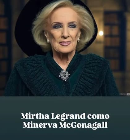 El video hecho con IA que colocó el rostro de Mirtha como Minerva