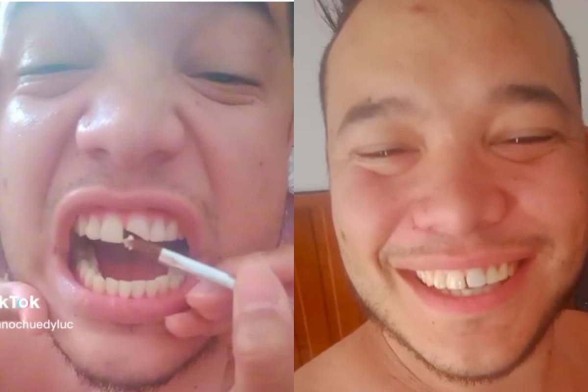 El video publicado en TikTok ya cuenta con casi 10 millones de vistas (Foto: Captura de pantalla TikTok @emilianochuedyluc)