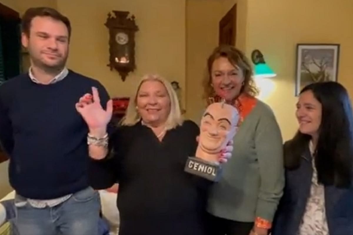 El video que grabó Elisa Carrió desde Bragado