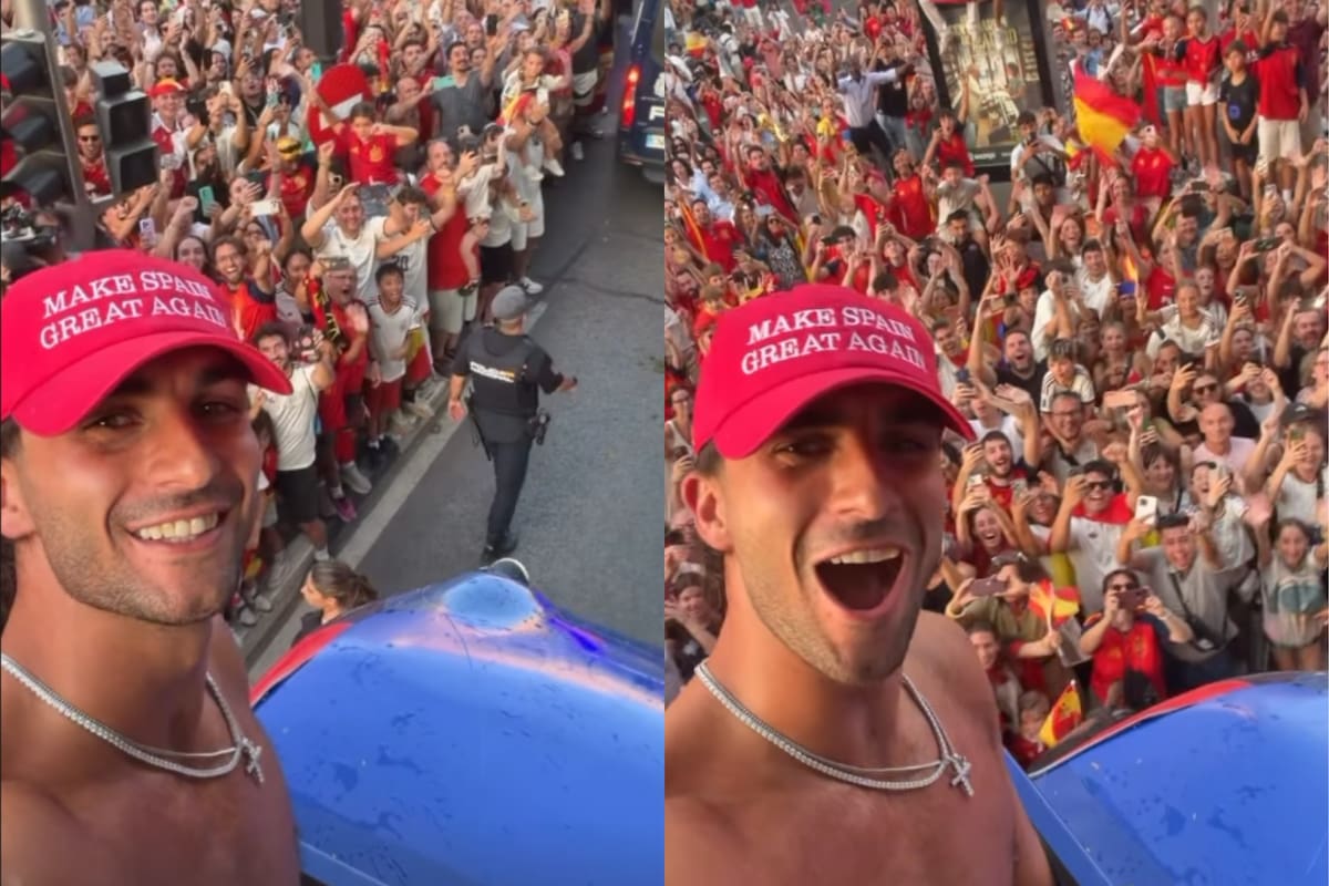 El video que publicó Ferran Torres en su cuenta