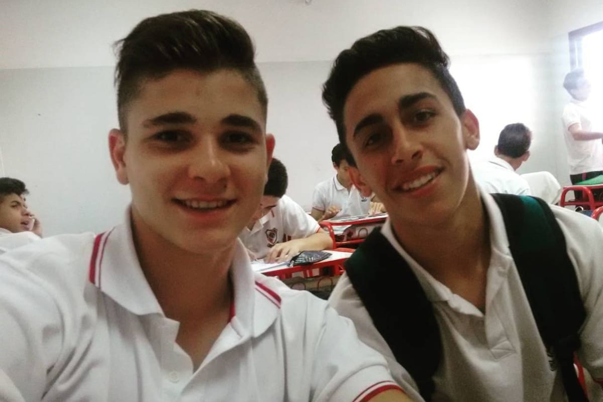 El video retro de Julián Álvarez cuando estudiaba en el colegio de River Plate