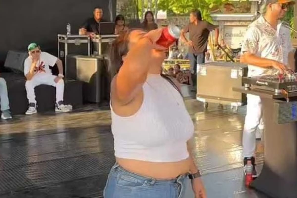 El video reúne 200.000 reproducciones en Twitter (Foto Twitter: @soypequenojuan)