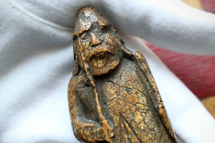 El viejo guerrero ha perdido un ojo y parece cansado y agobiado, según lo describió en valuador de la casa de subastas Sothebys