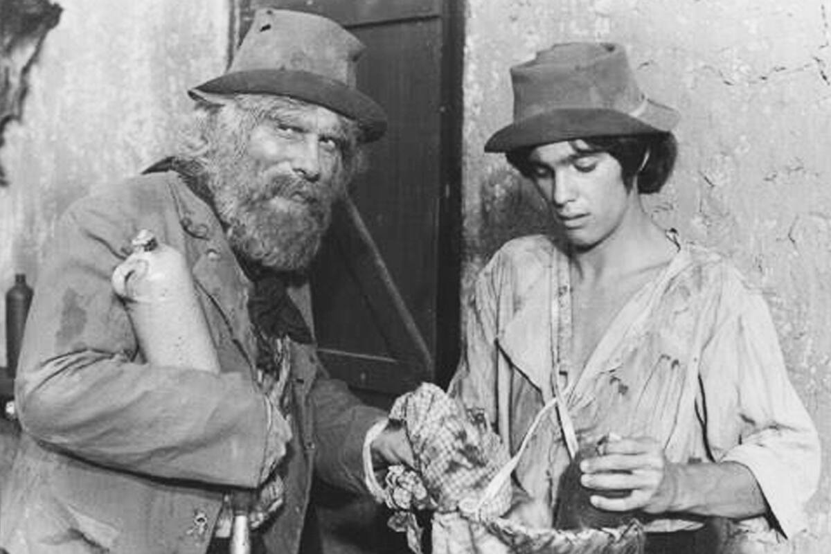 El Viejo Viscacha, en el film de Leopoldo Torre Nilson, de 1968