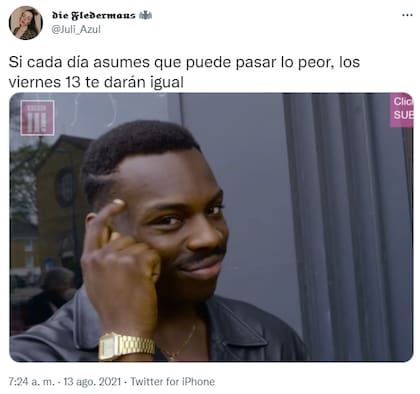 El viernes 13 está asociado con la mala suerte para algunos usuarios de Twitter.