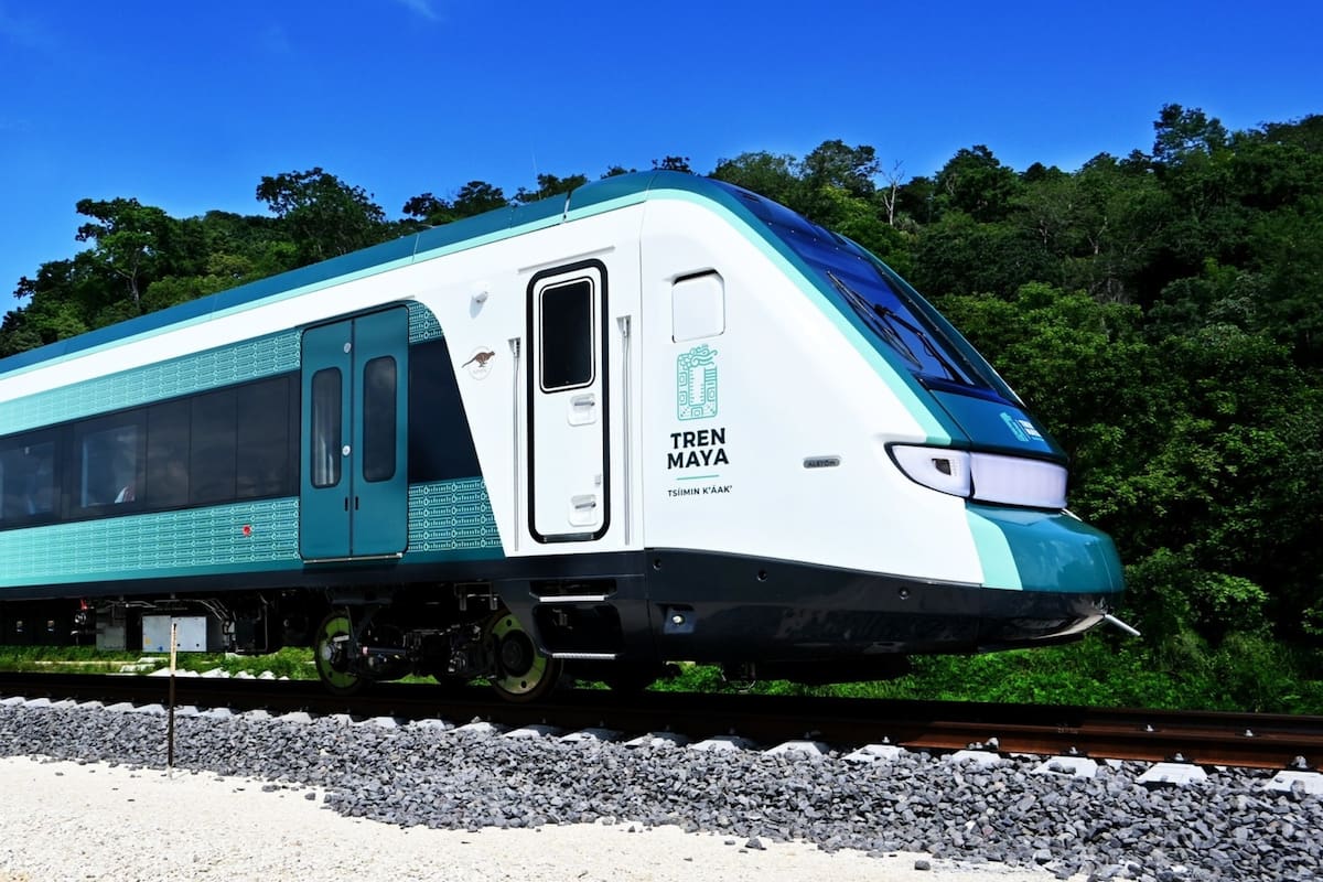 El viernes 15 de diciembre se inauguró la ruta de Campeche a Cancún del Tren Maya, con 14 estaciones
