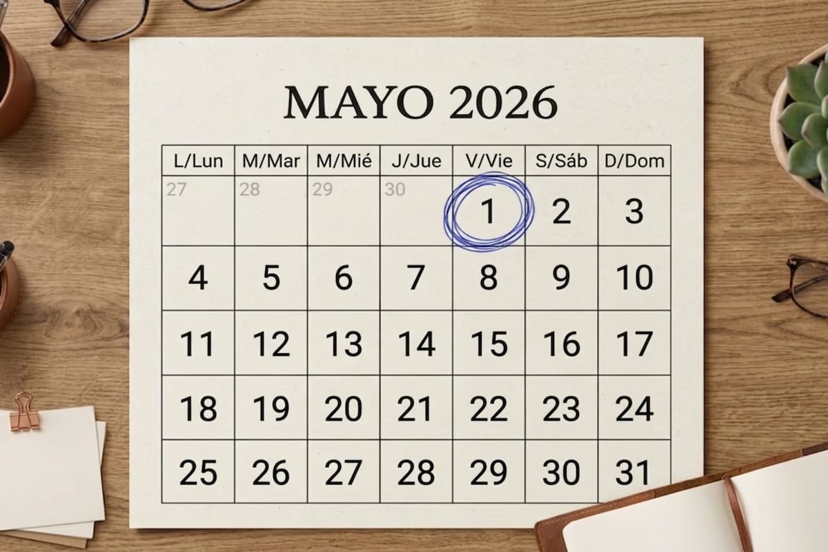 El viernes 1° de mayo es feriado en la Argentina este 2026 (imagen ilustrativa generada con IA)
