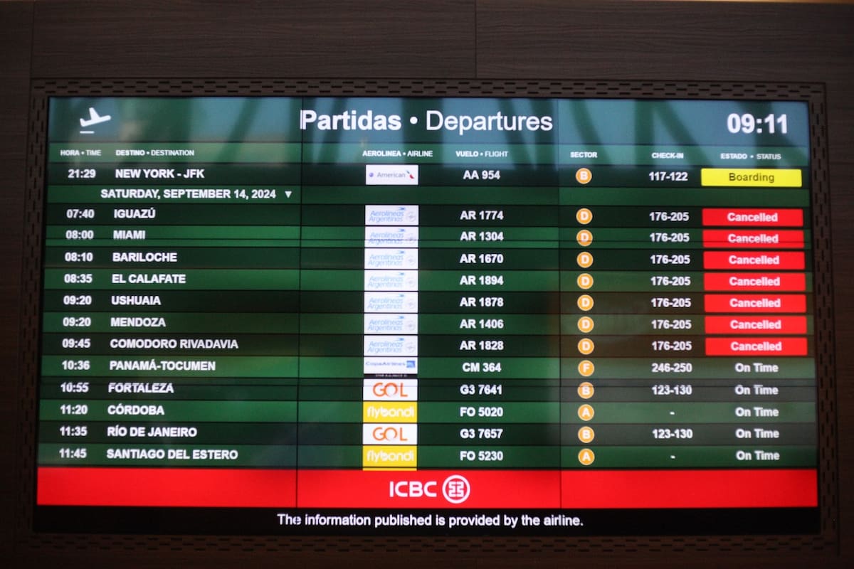 El viernes pasado, la media de fuerza afectó a unos 37.000 pasajeros