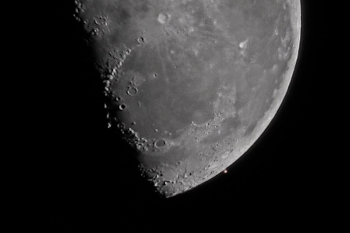 El viernes por la madrugada la Luna cubrirá a Antares (Imagen ilustrativa)