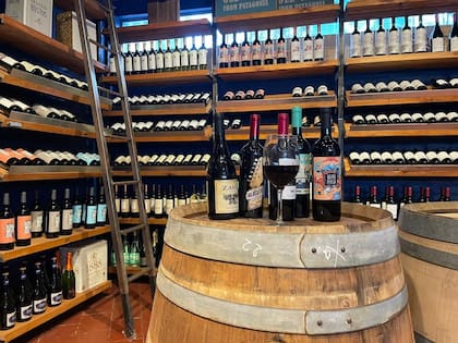 El "vinito", un infaltable de las mesas del lugar